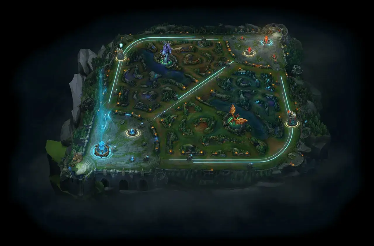 League of Legends walka na linii