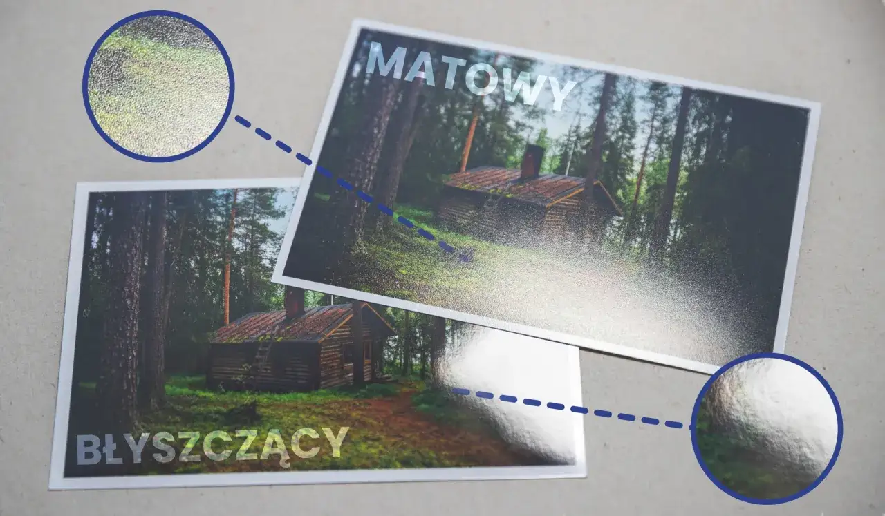 Porównanie odbitek: matowa i błyszcząca. Zastanawiasz się, ile kosztuje odbitka zdjęcia u fotografa?