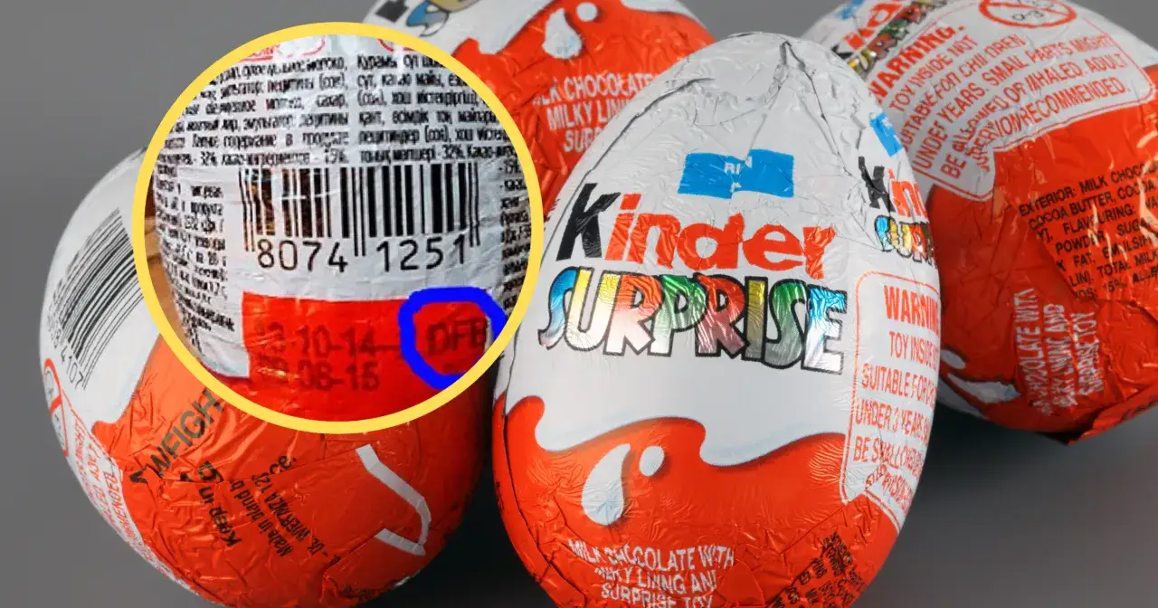 rodzina robi kinder joy