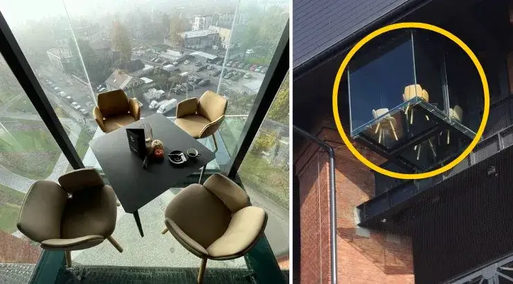 Restauracja w Wieży Ciśnień Zabrze wnętrze widok