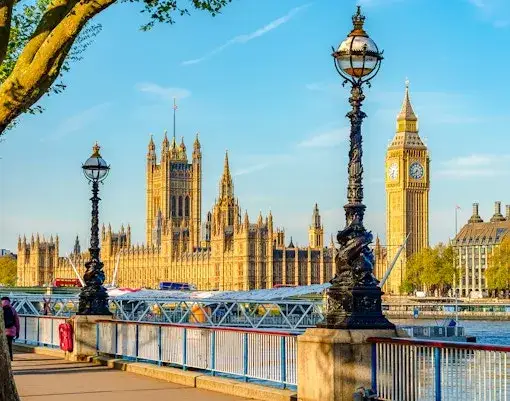 Londyn ikony atrakcje Big Ben Tower Bridge