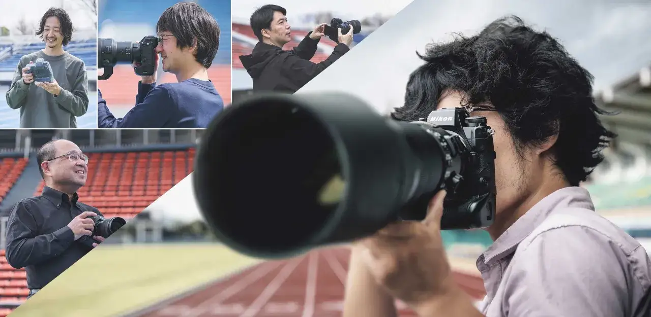 Fot&oacute;grafos capturan momentos con c&aacute;maras, como la Nikon Z9, similar a la esperada Canon R1.