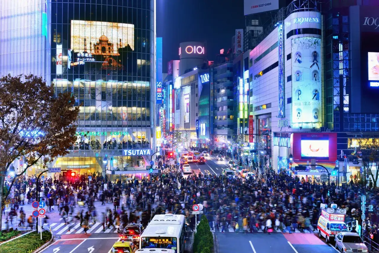 Tokio Shibuya Crossing