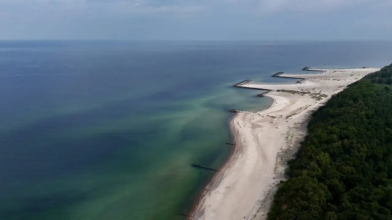 Plaża w Jarosławcu, zwana