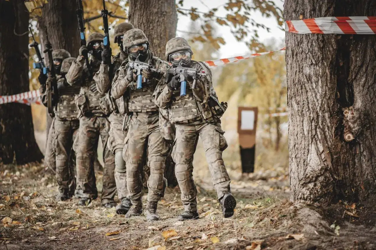 Żołnierze WOT na kursie podoficerskim Sonda