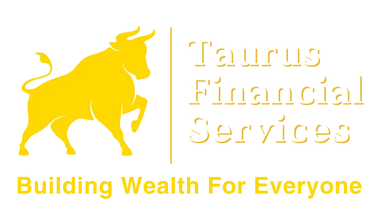 Ż&oacute;łty byk symbolizuje Taurus Financial Services, budując bogactwo. Horoskop byk pieniądze.