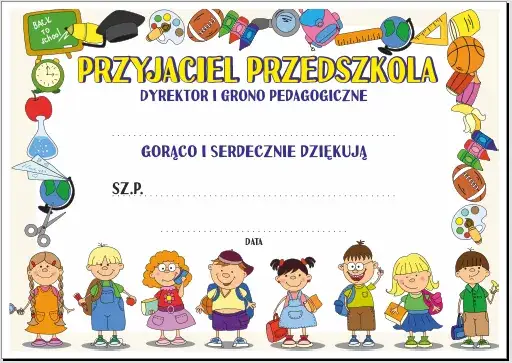 Zdjęcie Jak wypisać dyplom dla przedszkolaka, aby zachwycić dziecko i rodziców