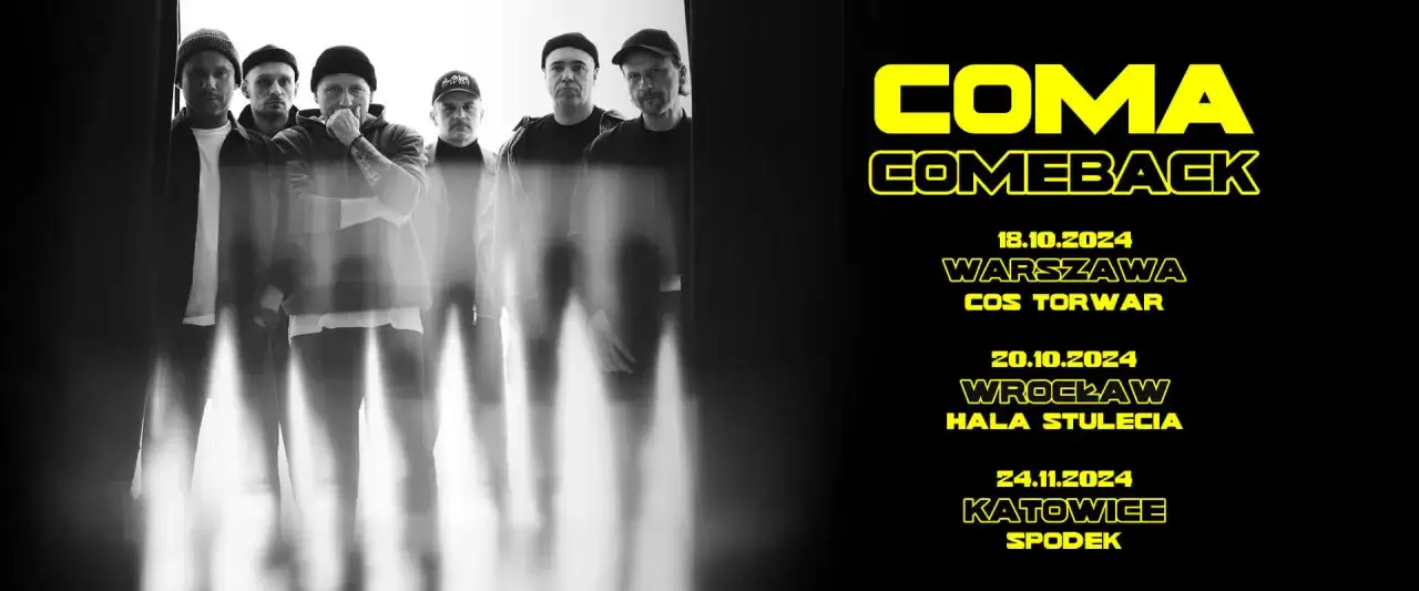 Zdjęcie Ile trwa koncert Comy? Zaskakujące różnice w czasie trwania koncertów