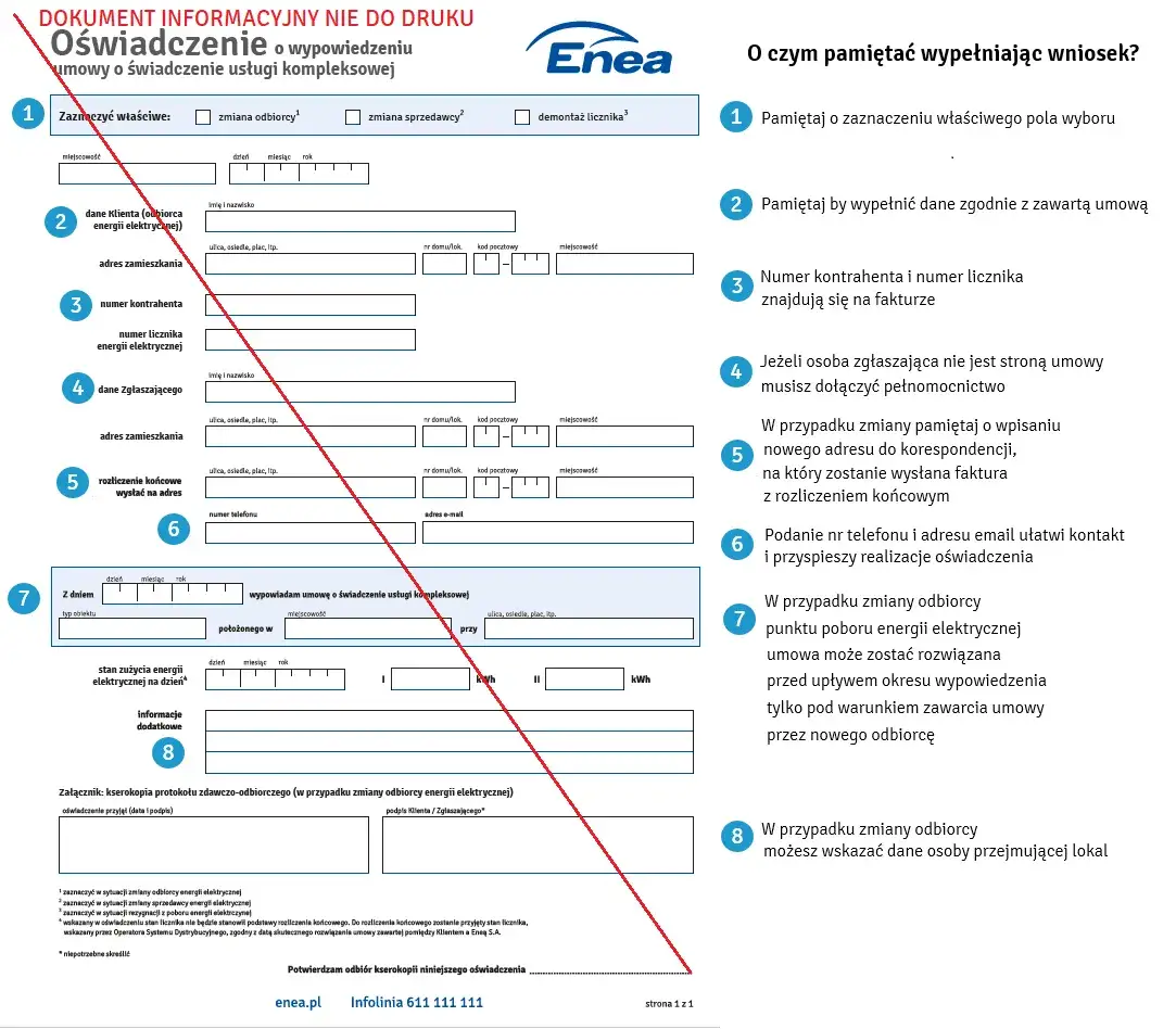 Zdjęcie Jak wypełnić oświadczenie odbiorcy końcowego energii elektrycznej bez błędów?