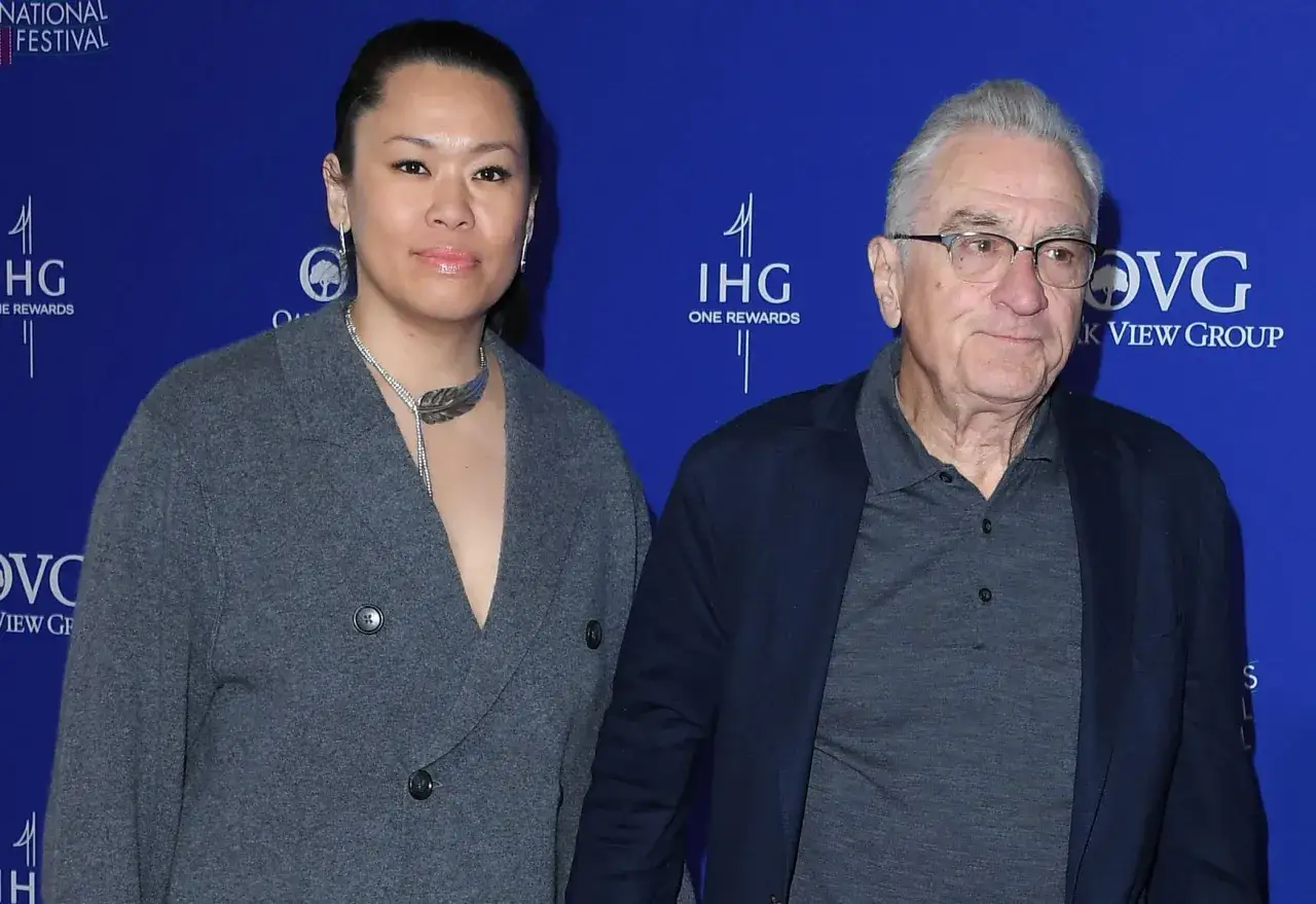 Robert De Niro z partnerką. Choć pytanie