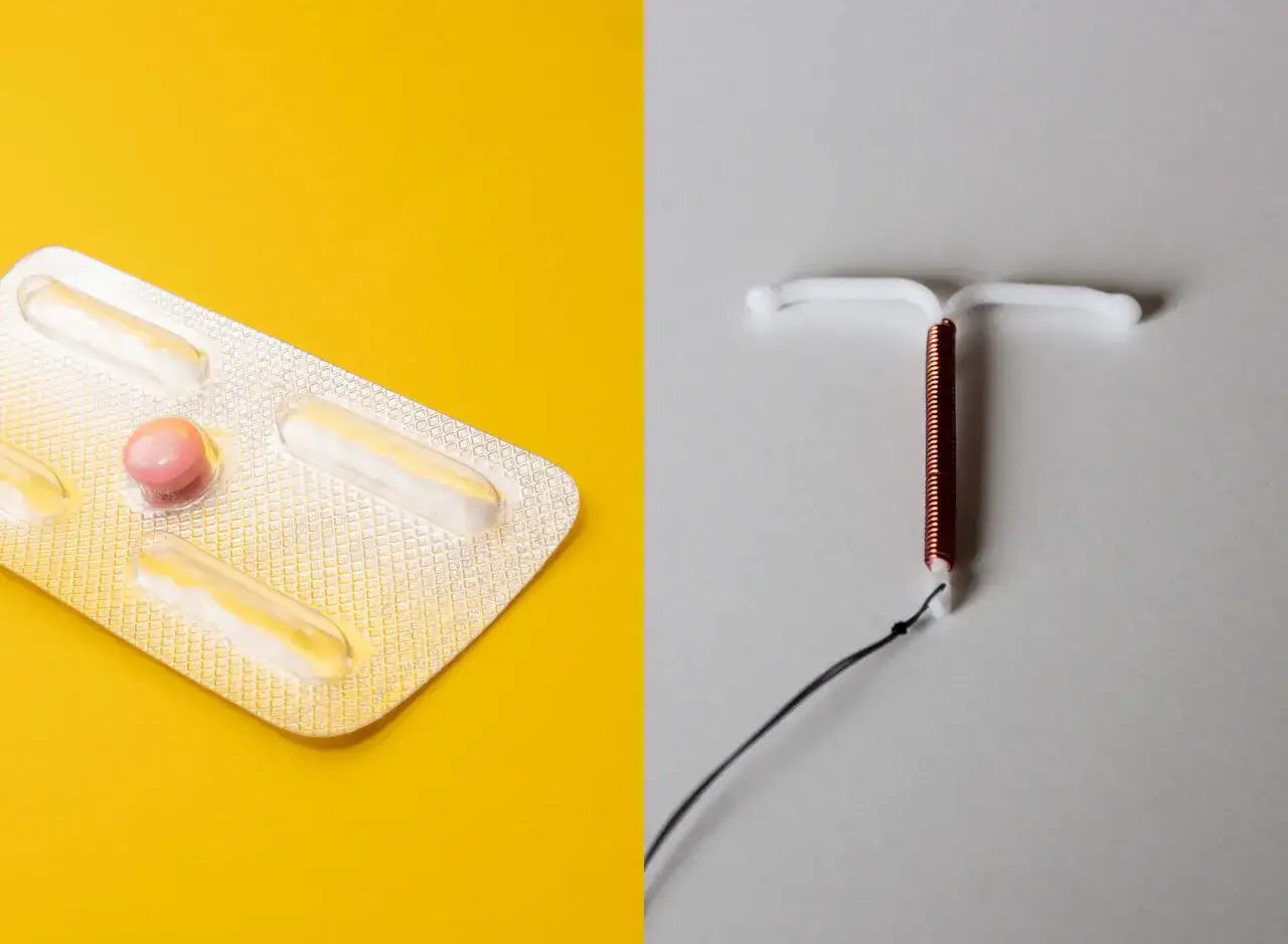 P-piller och spiral. Val f&ouml;r preventivmedel, &auml;ven f&ouml;r dagen efter piller amning.