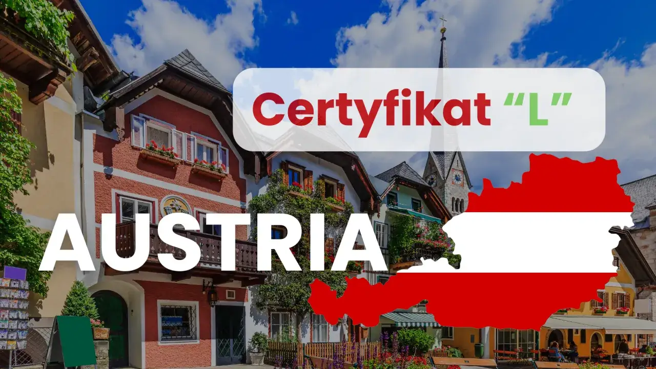 Austria, certyfikat