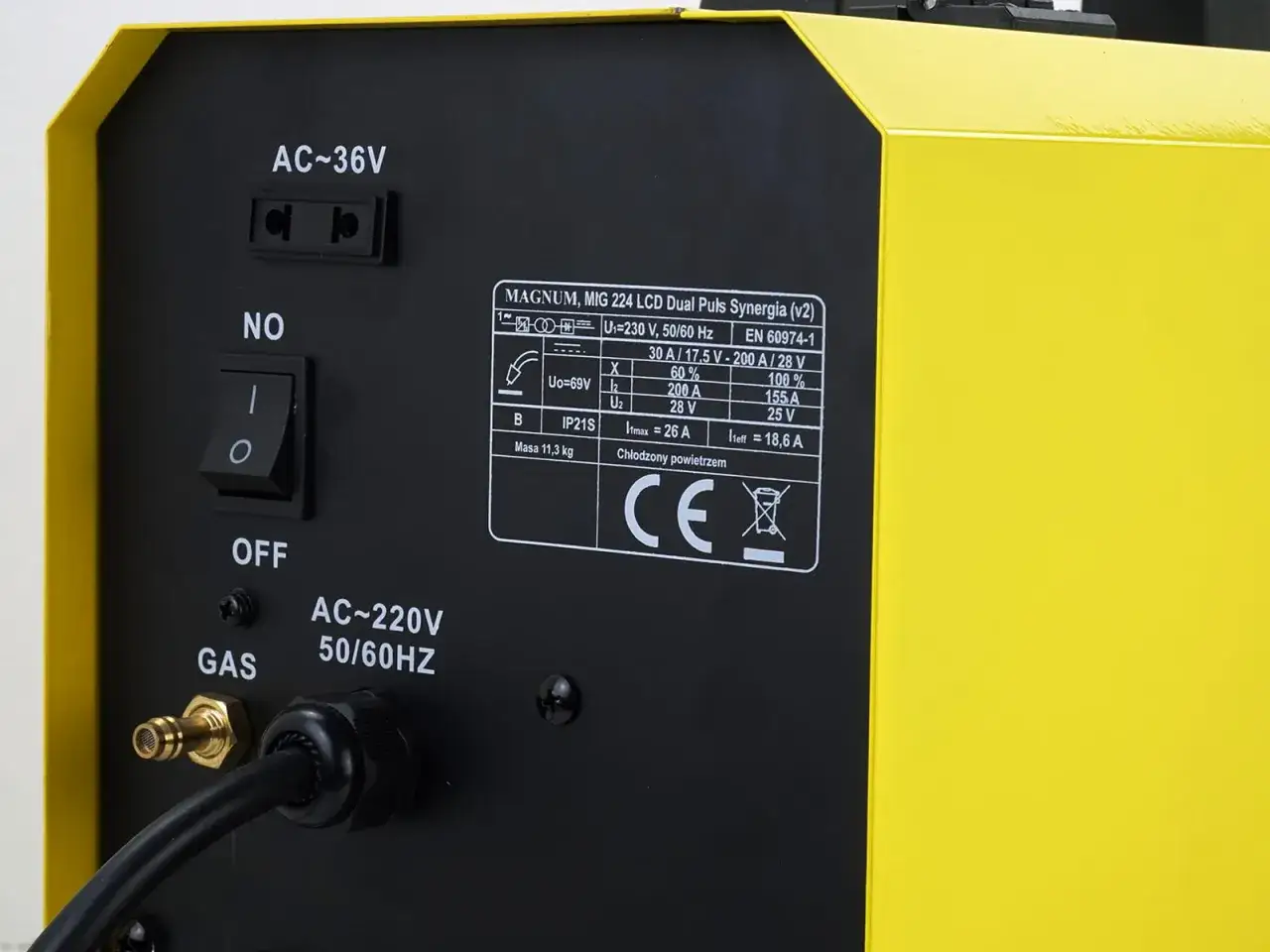Panel spawarki Magnum, MIG 224 LCD Dual Puls. Informacje o parametrach i certyfikatach. Gdzie produkowane? Polska.