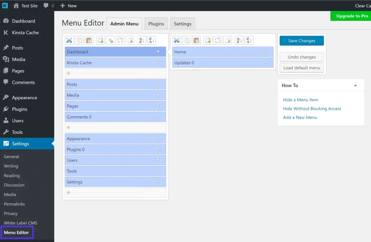 Edytor menu w panelu administracyjnym WordPress. Dowiedz się, wordpress co to i jak zarządzać elementami nawigacji.