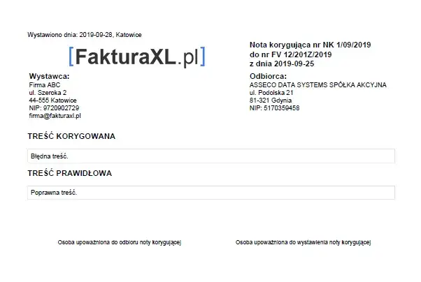 Trzy metody korekty błędnego numeru faktury