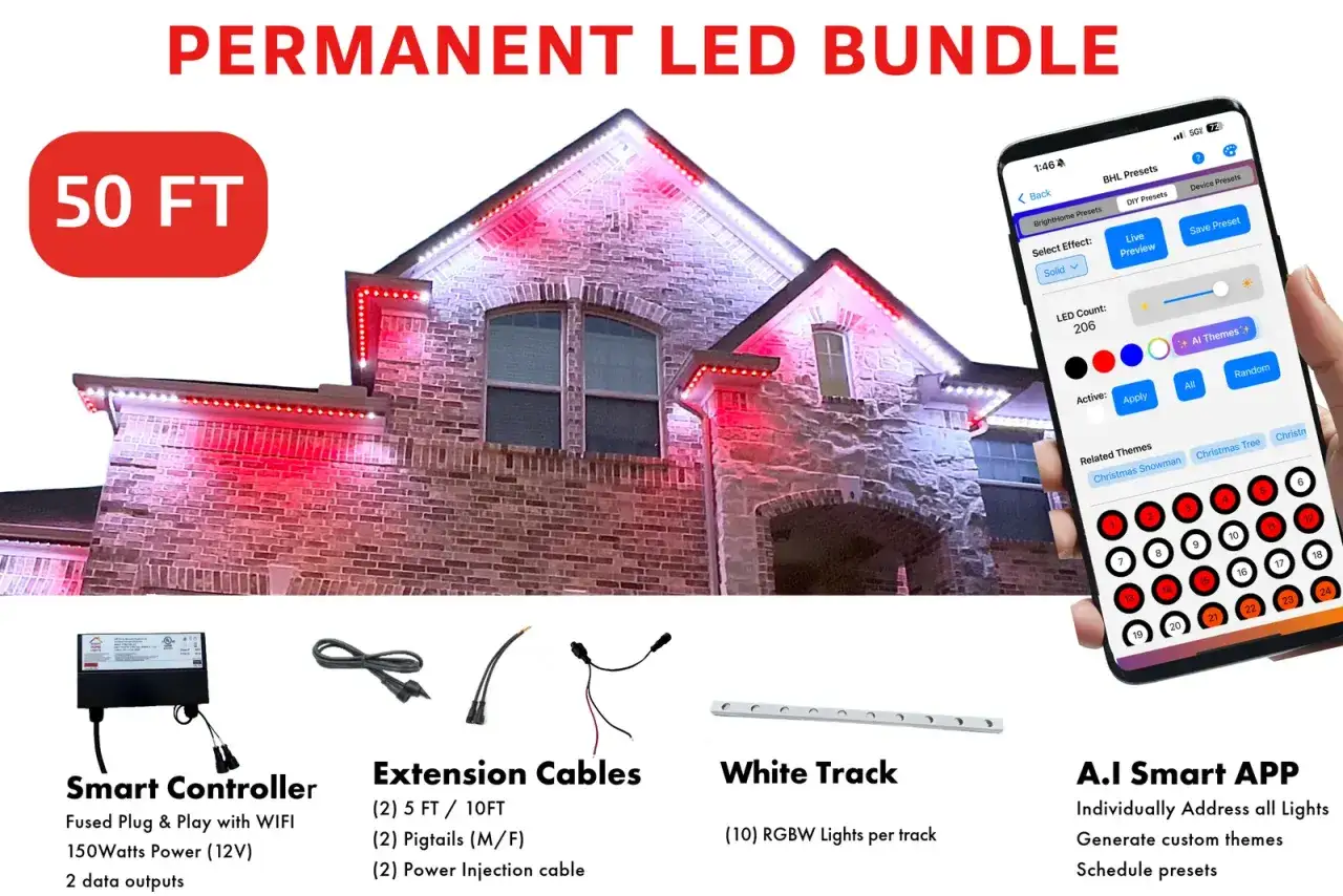 Elegancka charakterystyka diody LED: inteligentne sterowanie, aplikacja mobilna i możliwość tworzenia własnych motywów oświetleniowych.