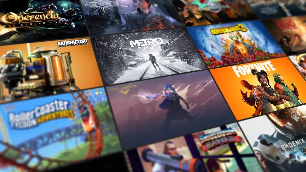 Kolekcja gier na Epic Games, w tym Fortnite i Metro Exodus. Szukasz swojej następnej epic games darmowa gra?