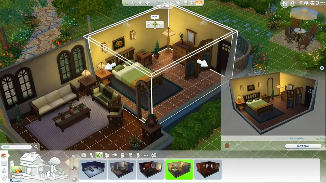 Wirtualny dom w The Sims 4, gdzie tworzysz pokoje. Recenzje The Sims 4 pokazują, jak kreatywnie można urządzić wnętrza.