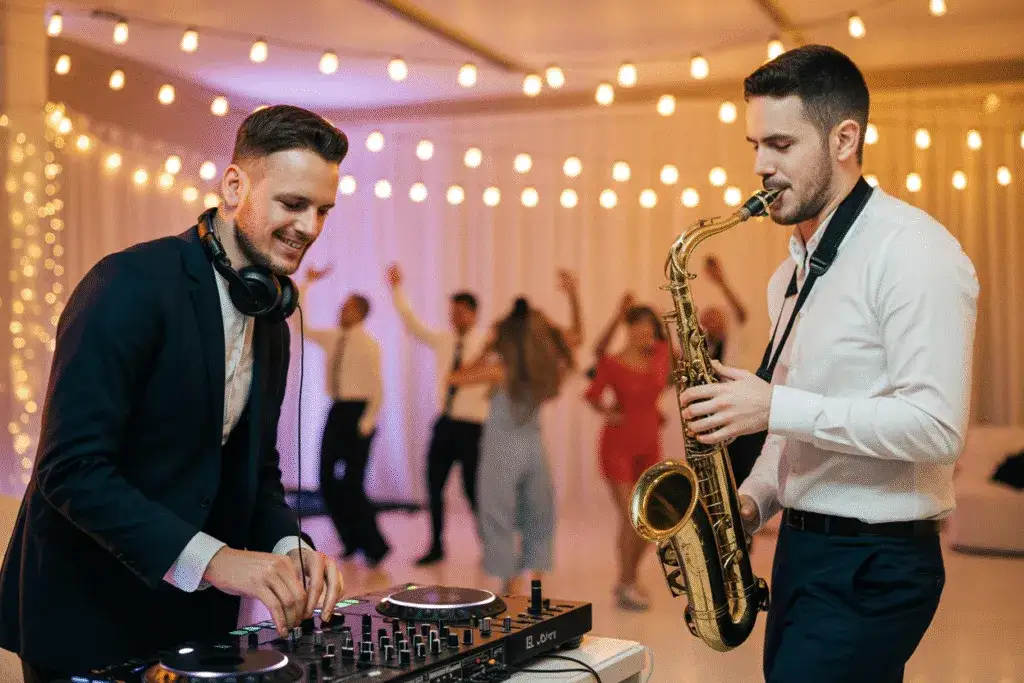 DJ na wesele vs zesp&oacute;ł weselny, por&oacute;wnanie koszt&oacute;w muzyki na ślub