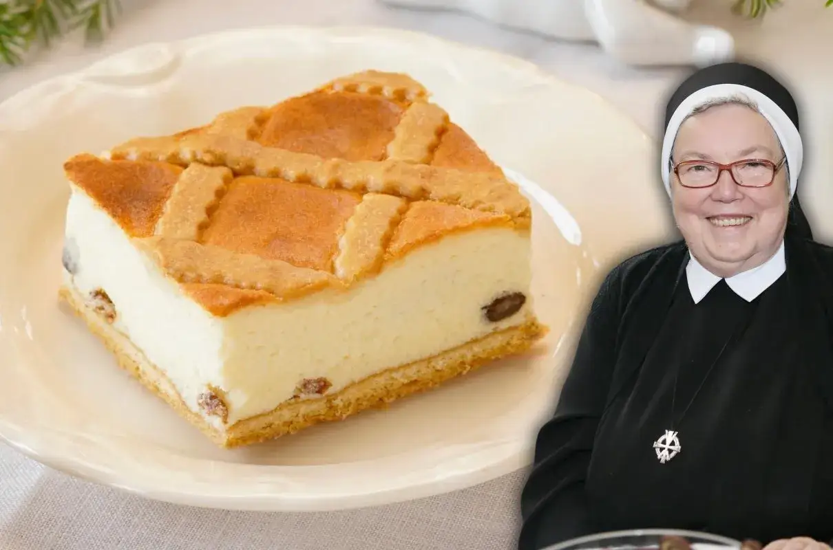 Puszysty sernik siostry Anastazji z rodzynkami, idealny na święta.
