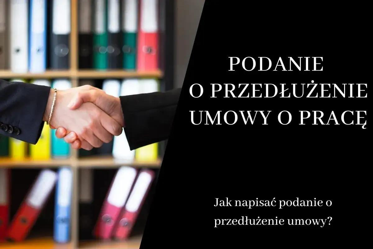 Uścisk dłoni symbolizuje porozumienie. Na ekranie widnieje napis 