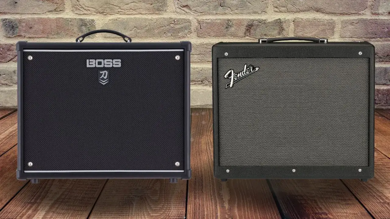 Boss Katana Yamaha THR Fender Mustang wzmacniacze gitarowe