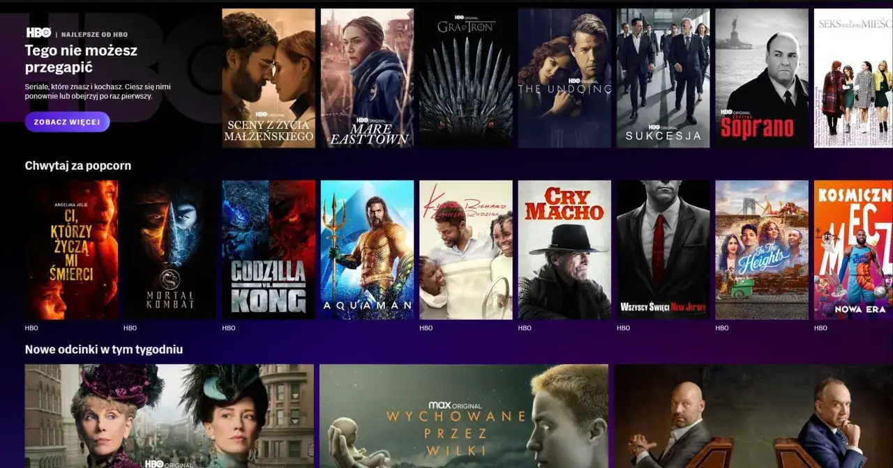 Wybór najlepszych seriali HBO Max: