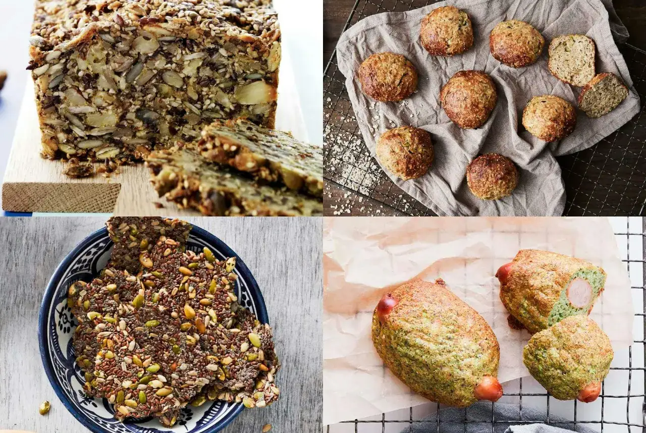 Bröd, bullar och kex med frön. Perfekt för dig som vill baka glutenfritt och njuta av goda, hälsosamma alternativ.