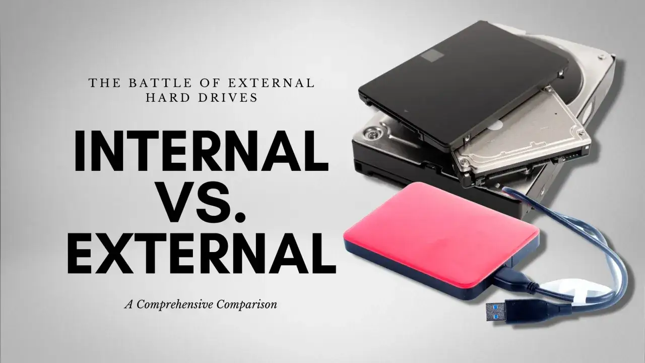 Disques durs internes et externes comparés. Aide à comment choisir son disque dur externe pour vos besoins.