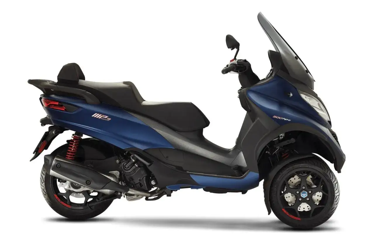 Piaggio MP3 500 HPE prędkość maksymalna