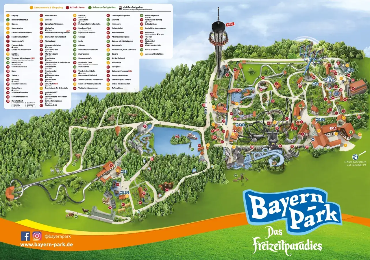 Bayern-Park &Uuml;bersicht Familienpark
