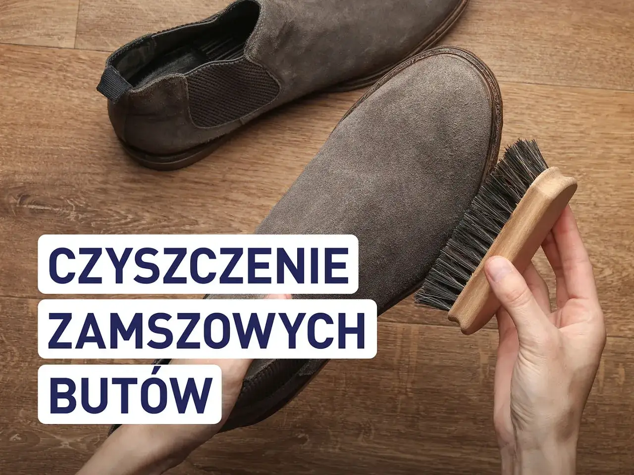 Szara szczotka do czyszczenia zamszowych butów. Dowiedz się, czym wyczyścić zamszowe buty, by wyglądały jak nowe.