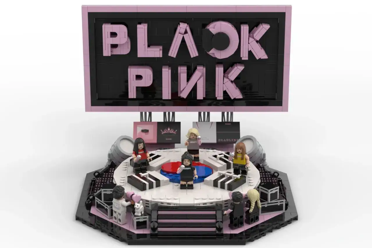 BLACKPINK LEGO-Set mit B&uuml;hne und Bandmitgliedern. Ein Traum f&uuml;r jeden Fan!