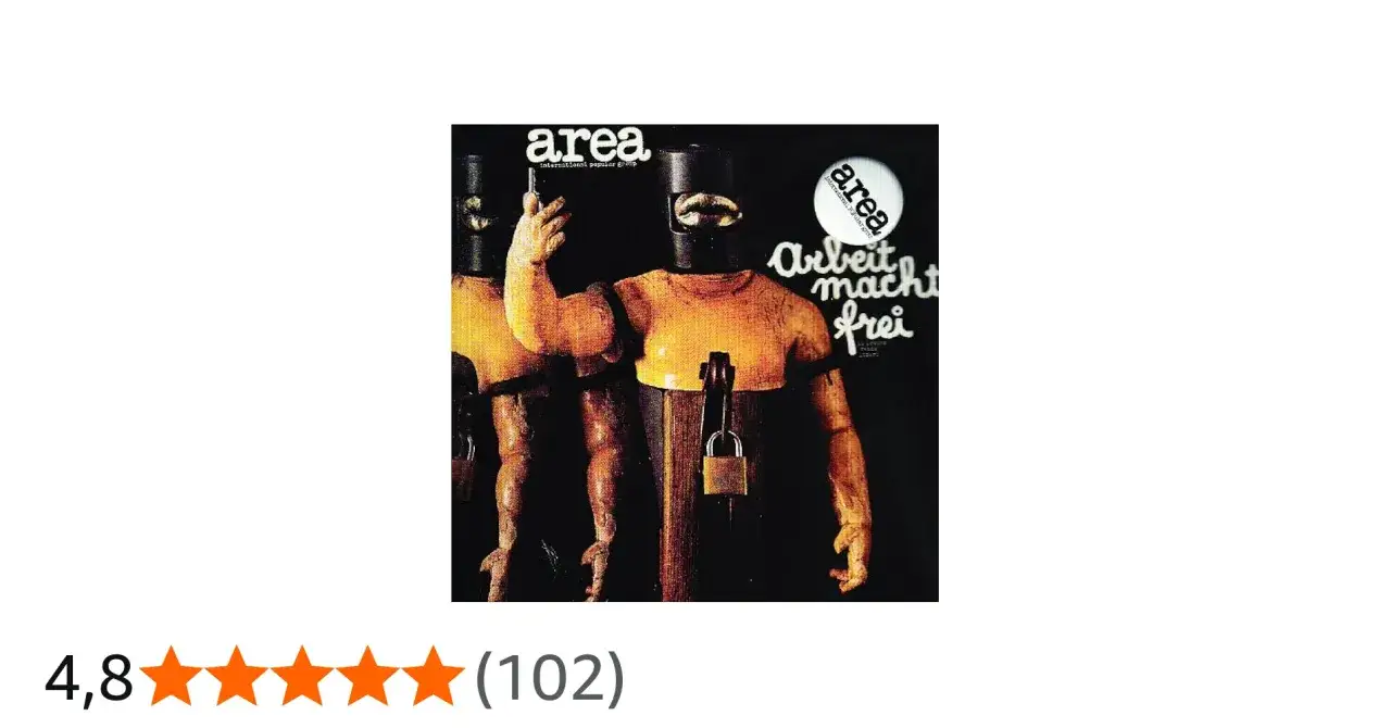 Copertina album AREA, 
