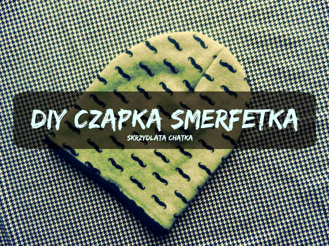 czapka z dresówki diy