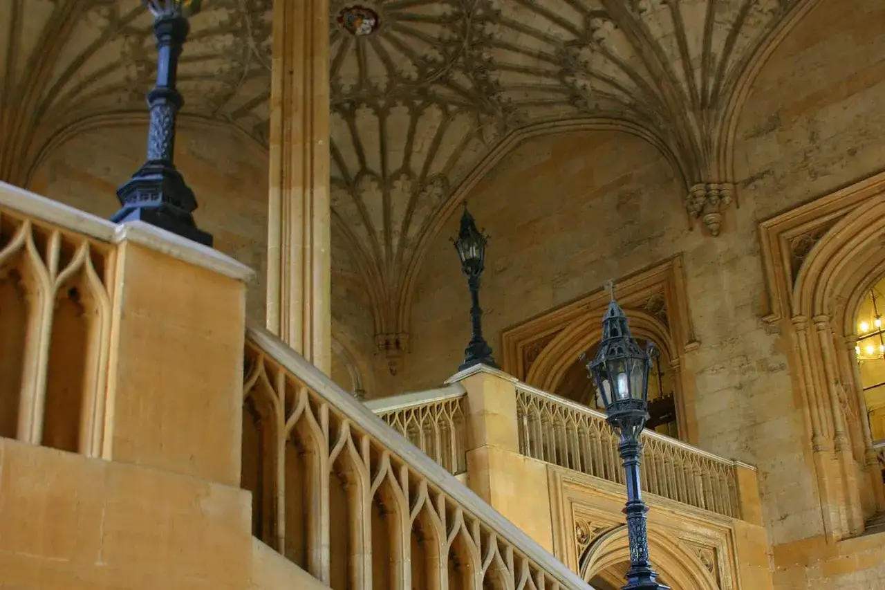 Christ Church College Oksford schody Harry Potter