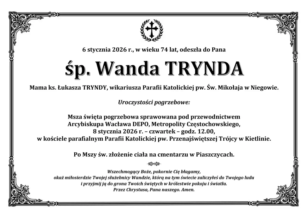nekrologi online częstochowa