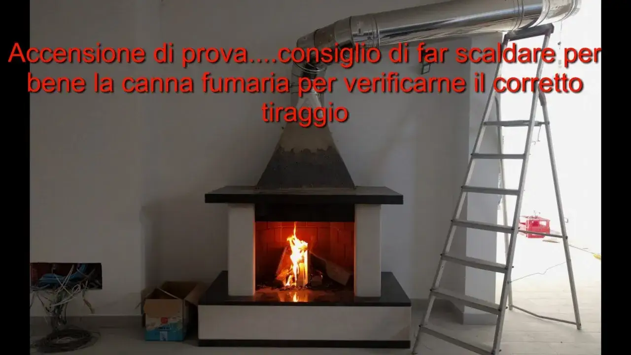Installazione canna fumaria camino