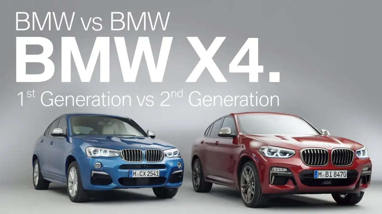 BMW X4 F26 vs G02 porównanie