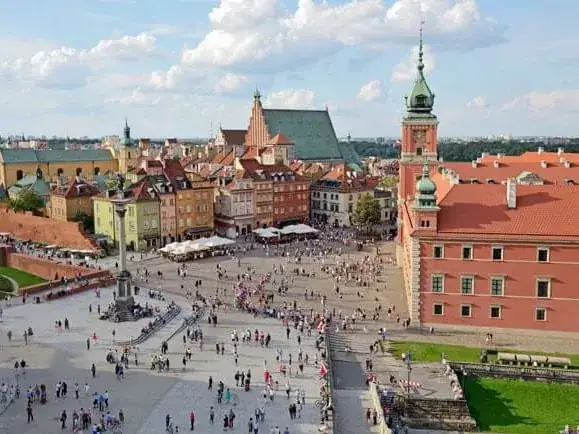 Stare Miasto Warszawa Rynek Zamek Królewski