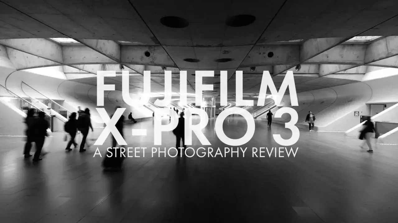 Fujifilm X-Pro3 review: A street photographer's perspective on capturing motion in a modern, architectural space.
