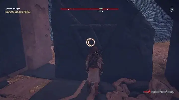 Assassin's Creed Odyssey Sfinks symbole aktywacja