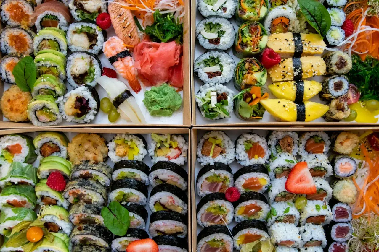 Narada Sushi Bar menu sushi burgery