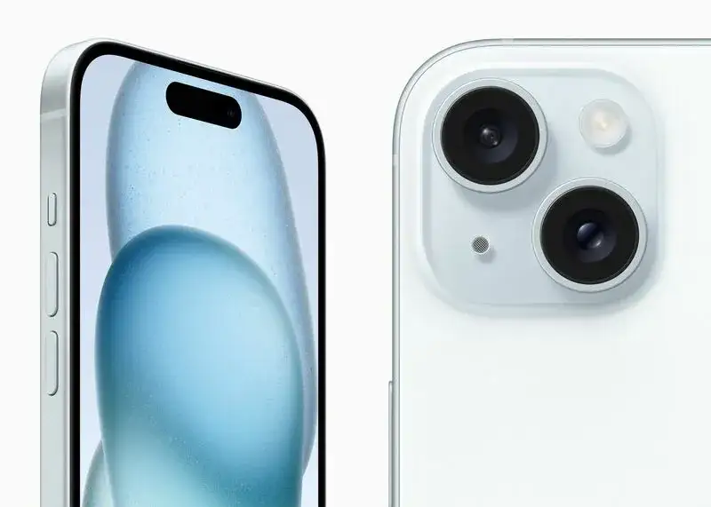 iPhone 15 USB-C Dynamic Island aparat 48MP
