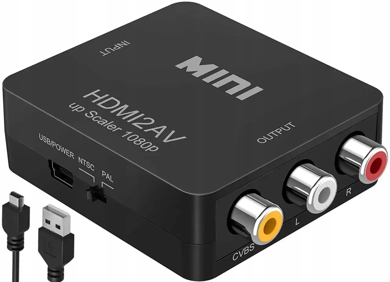 Adapter HDMI na AV i konwerter sygnału