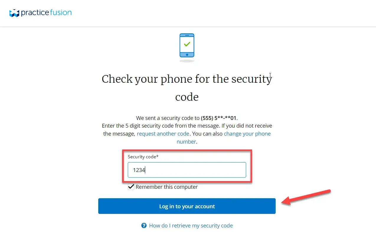 Wpisz kod bezpieczeństwa z SMS-a, aby zalogować się do aplikacji uwierzytelniającej.