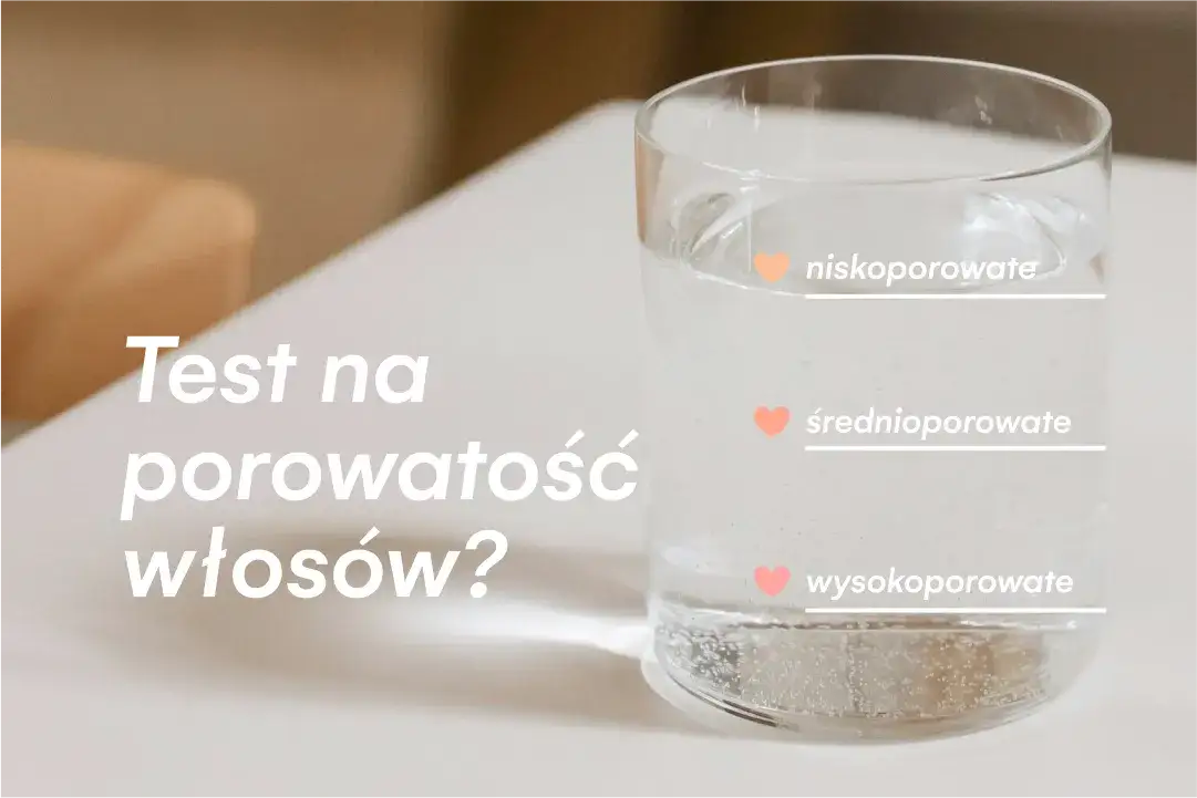 test porowatości włosów szklanka wody