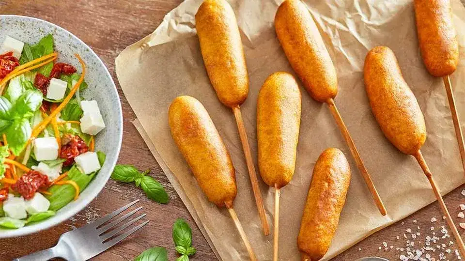 domowe corn dogi przepis