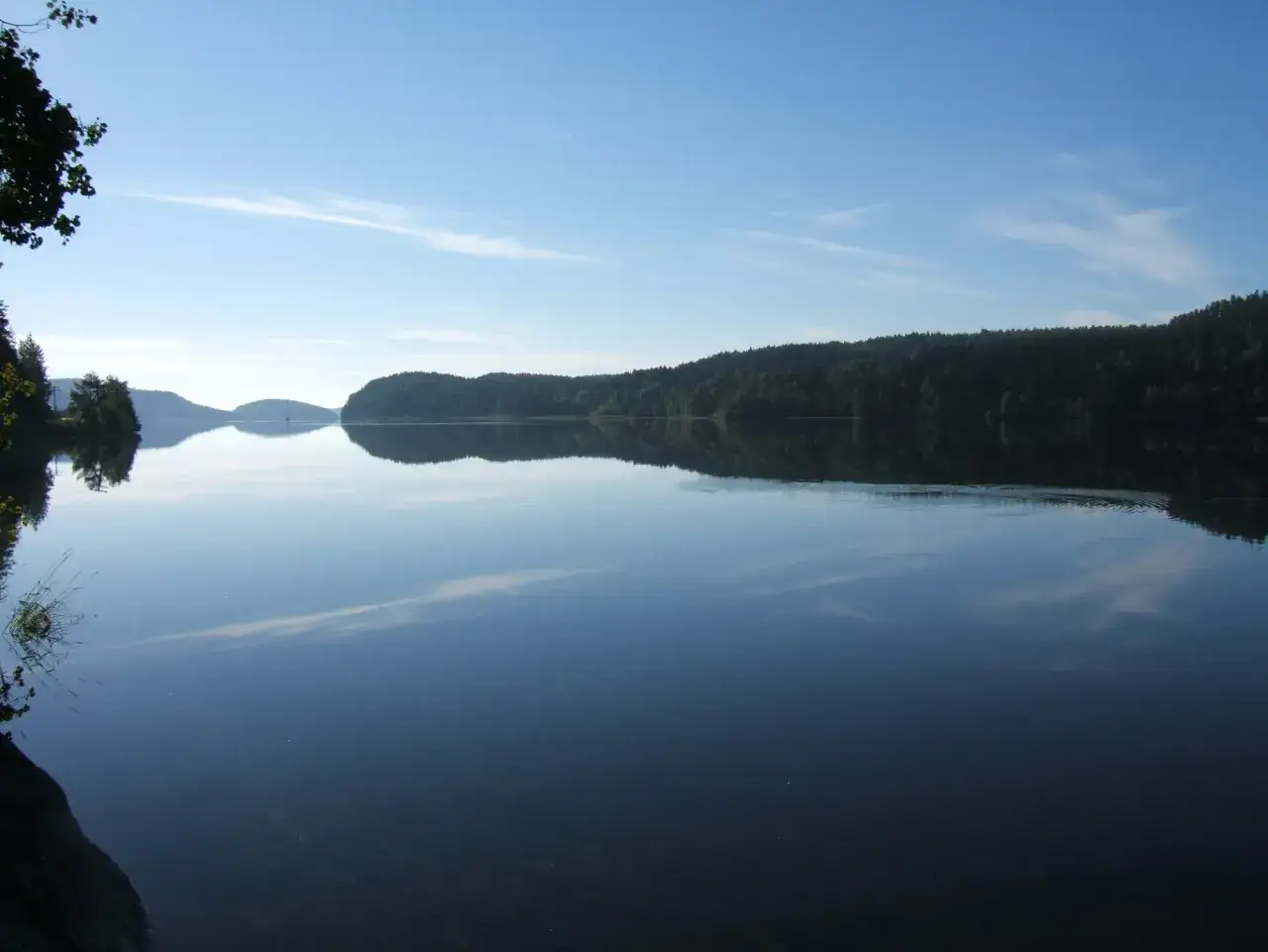Jezioro Ładoga krajobraz