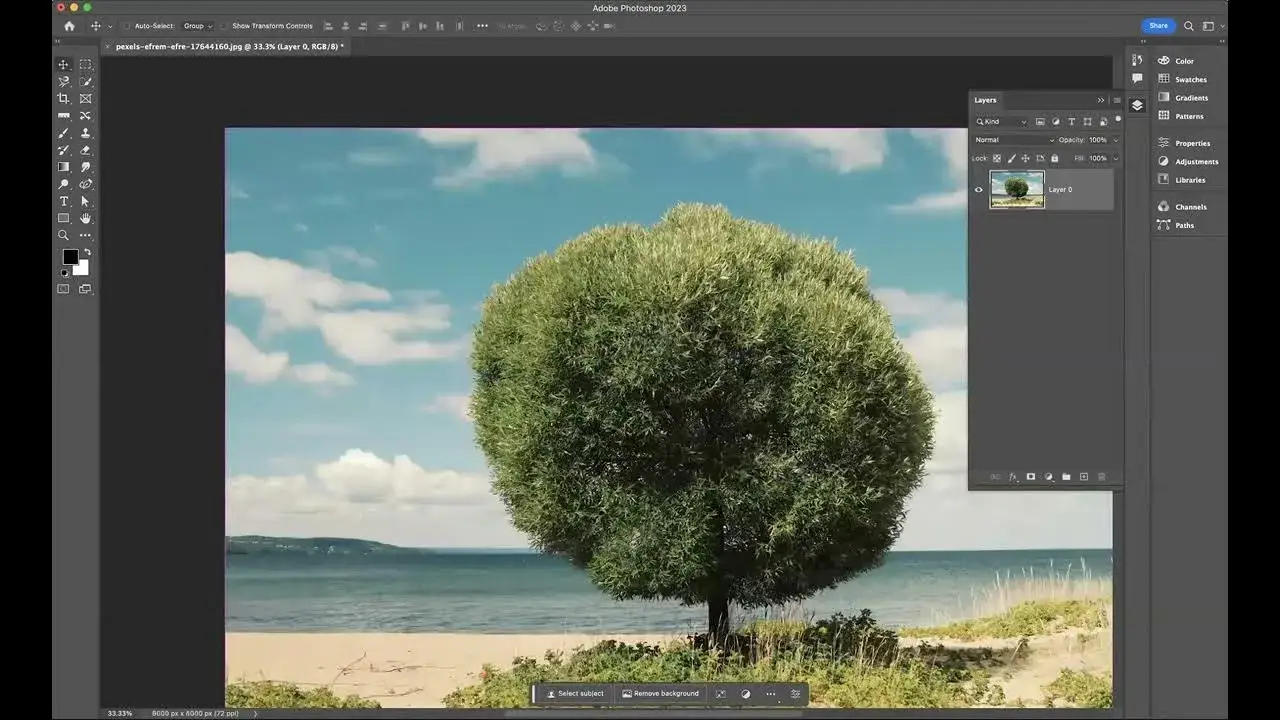 Photoshop porównanie jakości JPG suwak kompresji
